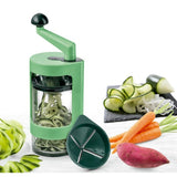 Affettaverdure Taglia verdure Spirale Spaghetti Julienne Manuale Manovella